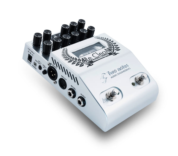 Two Notes Le Clean プリアンプ Two Notes Le Clean 2-channel U.S. Tones Tube Preamp Pedal